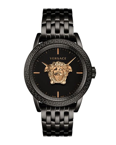 versace watch mens black|versace watch unisex.